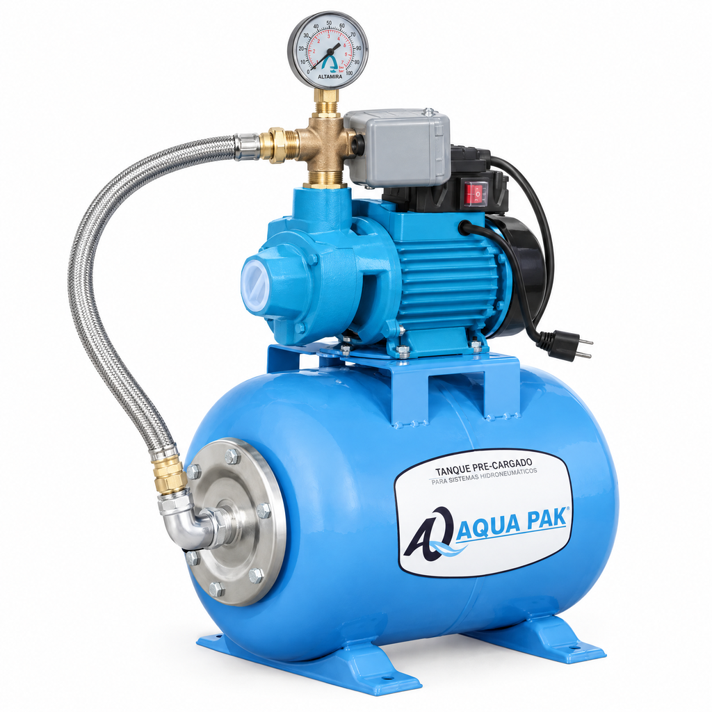 [HIDRO-AP50X-50L] Water pressure system AP-50X 0.5 HP with 50 L tank