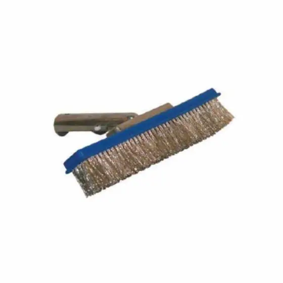 [012-001-A-006] CEPILLO RECTO 10" MANGO DE ALUMINIO DE CERDAS ACERO