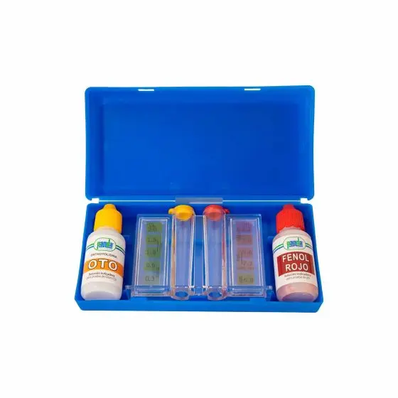 [012-003-A-001] KIT ANALIZADOR DE CLORO Y PH, PANDA
