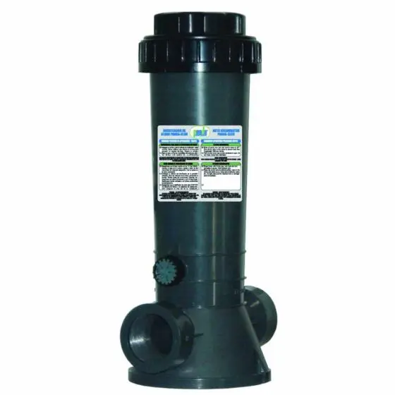 CLORADOR AUTOMATICO DE  PASTILLAS EN LINEA CON VALVULA 2KG