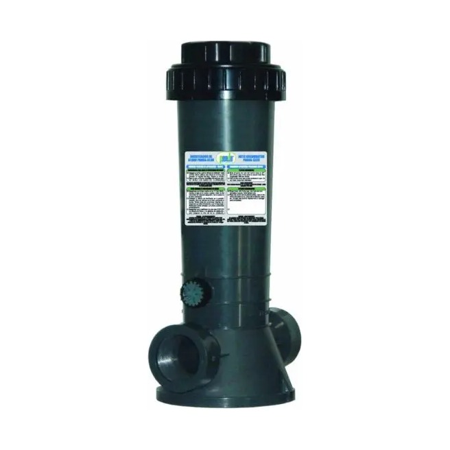 [012-003-A-005] Clorador automático de pastillas en línea con válvula 2 kg