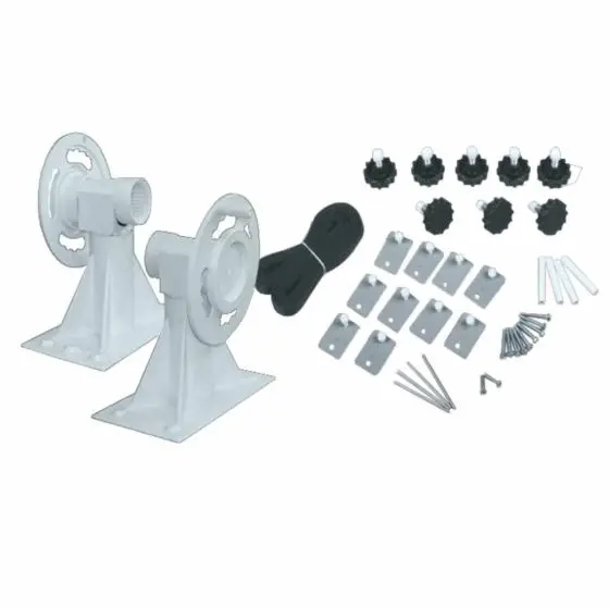 [012-005-A-004] POLEA ENROLLADORA DE CUBIERTA, INCLUYE ACCESORIOS DE FIJACION, SIN TUBO