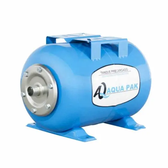 TANQUE PRECARGADO HORIZONTAL AQUAPAK 24LT DE MEMBRANA