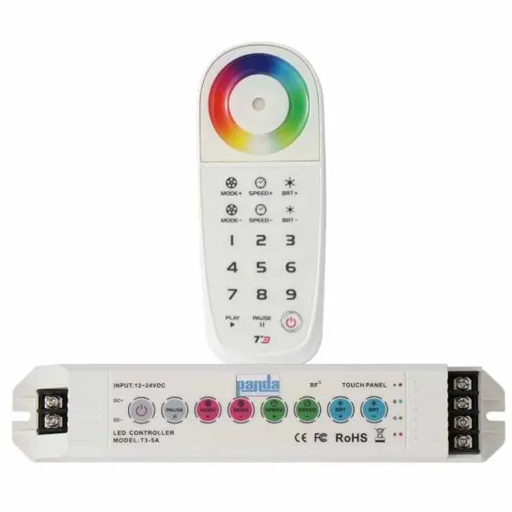 [CTRL-180-12D] CONTROLADOR PARA LED CON REMOTO 180W 12VCD