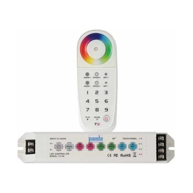 Controlador para LED con remoto 180 W 12 VCD