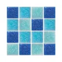 MOSAICO MIX BAHIA CON BASE EN PAPEL 2X2