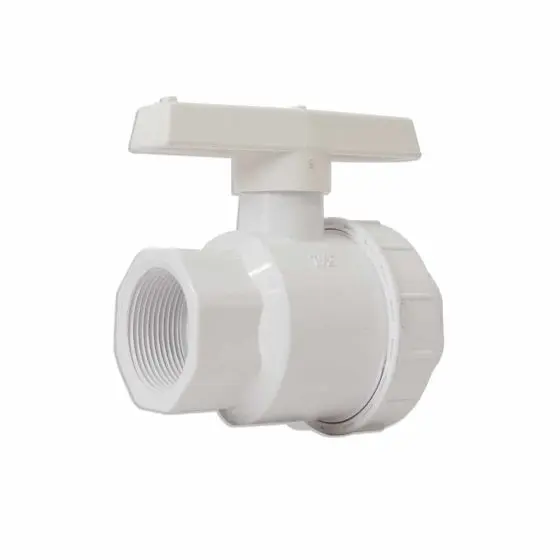 [PA-VB-1.5PVCR] VALVULA DE BOLA CON TUERCA UNION 1.5" PANDA