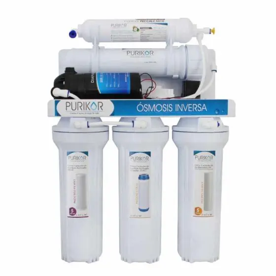 OSMOSIS INVERSA PURIKOR,100 GPD CON BOMBA Y TANQUE